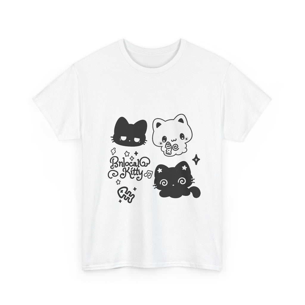 Kawaii Chibi Cats Tee - 100% cotton