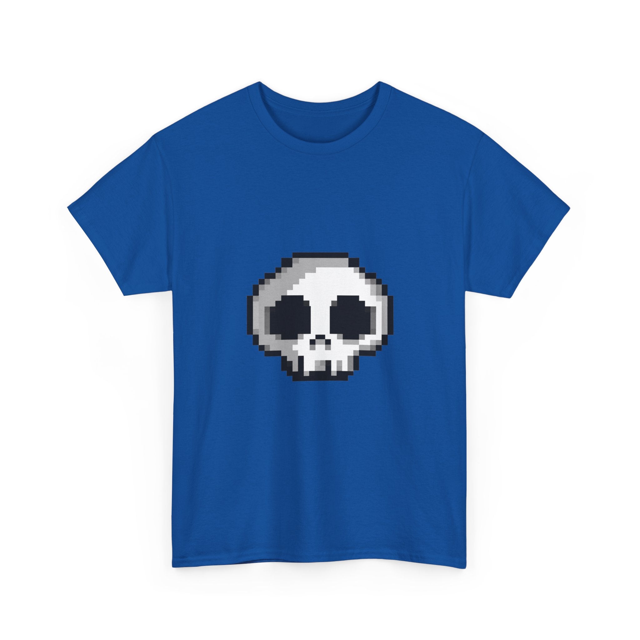 Pixel Skull Tee - 100% cotton