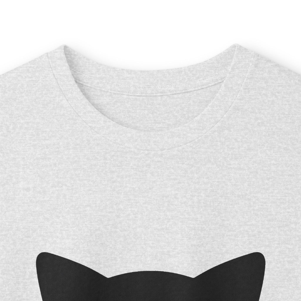 Cat Skull Crossbones Long Sleeve Tee - 100% cotton