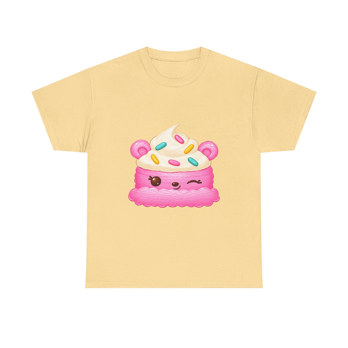 cake confetti tee - 100% cotton