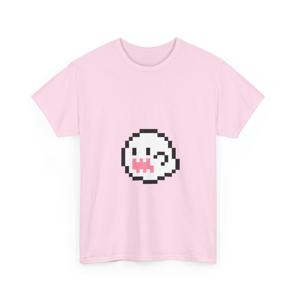 Pixel Kawaii Ghost Tee - 100% cotton