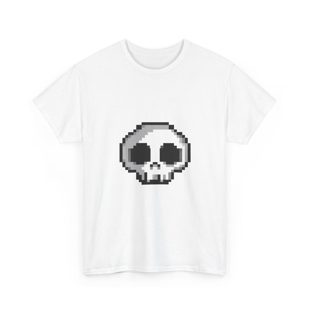 Pixel Skull Tee - 100% cotton