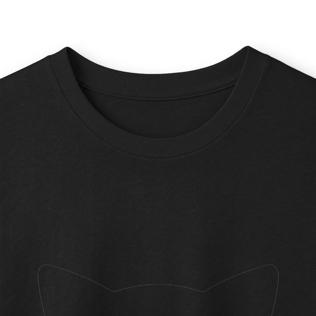 Cat Skull Crossbones Long Sleeve Tee - 100% cotton