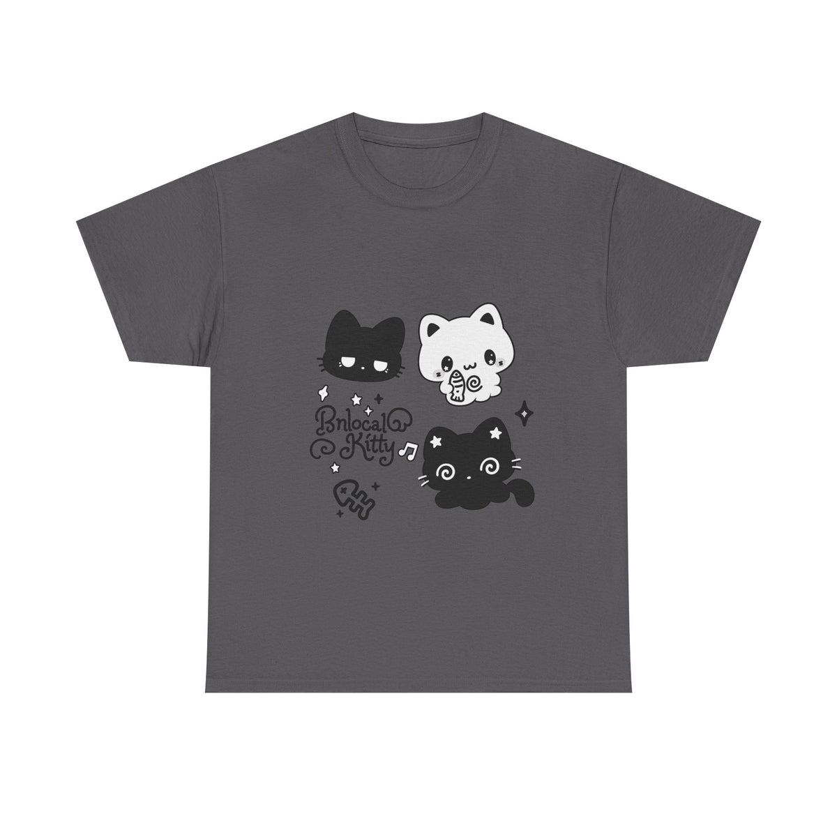 Kawaii Chibi Cats Tee - 100% cotton