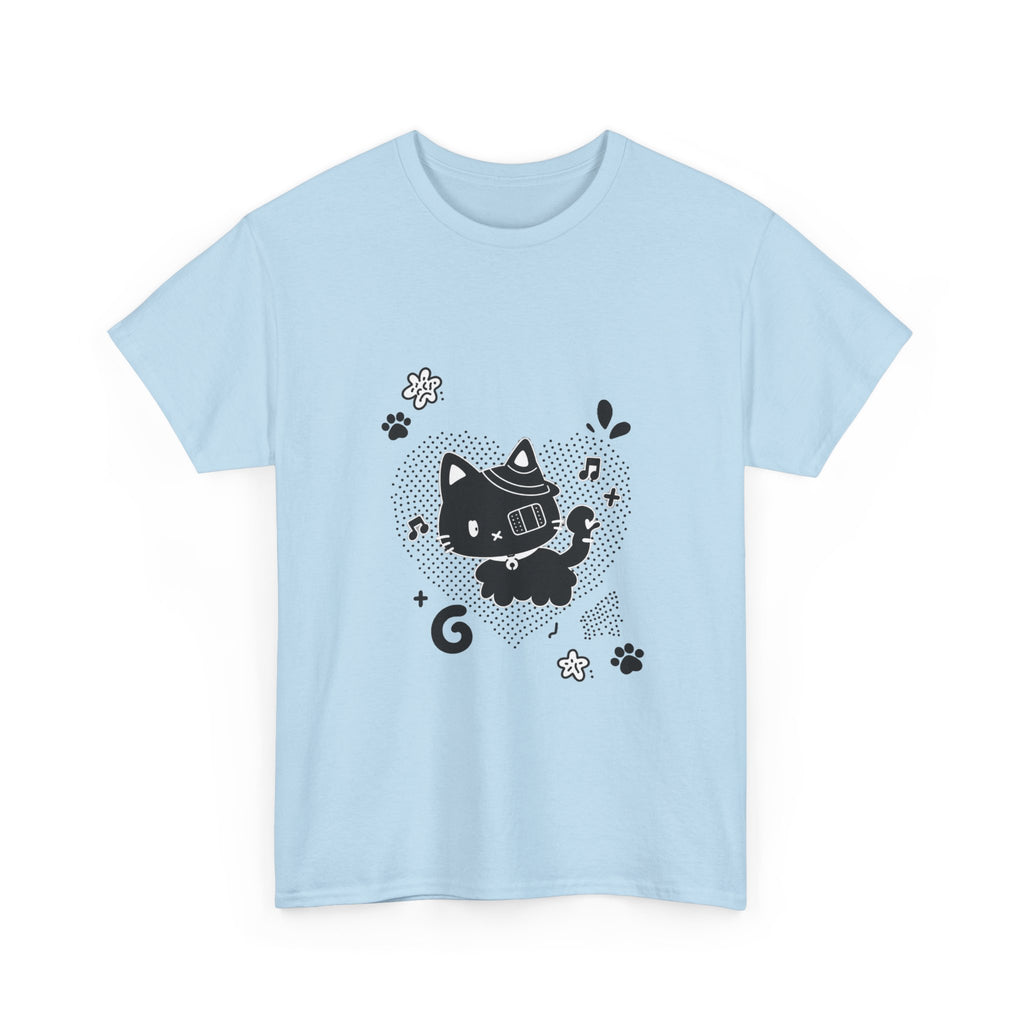 Kawaii Cat Robot Tee - 100% cotton