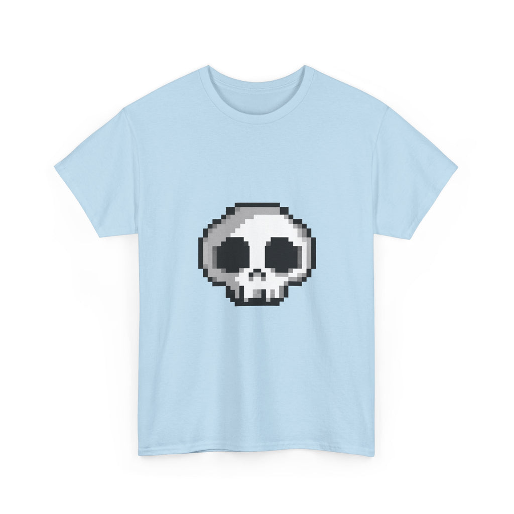 Pixel Skull Tee - 100% cotton