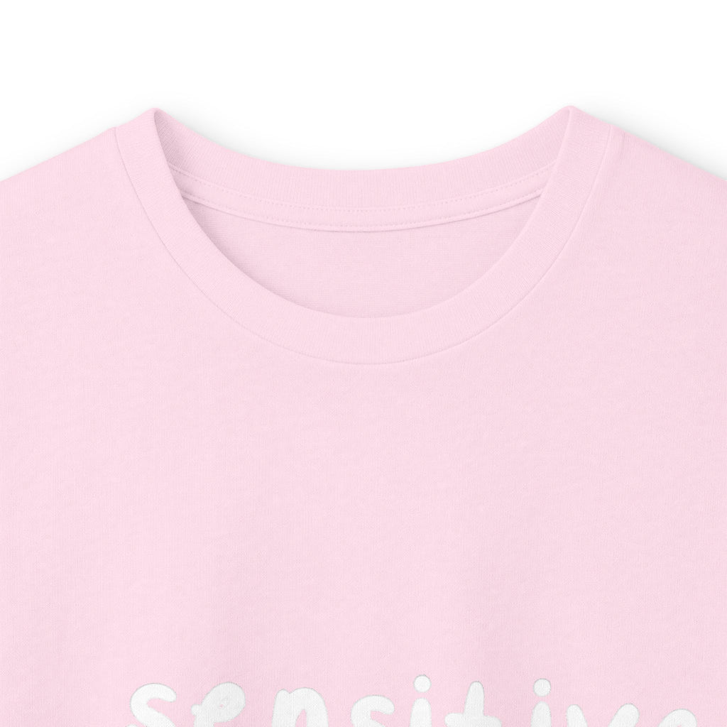 Long Sleeve Tee — "sensitive doll" - 100% cotton