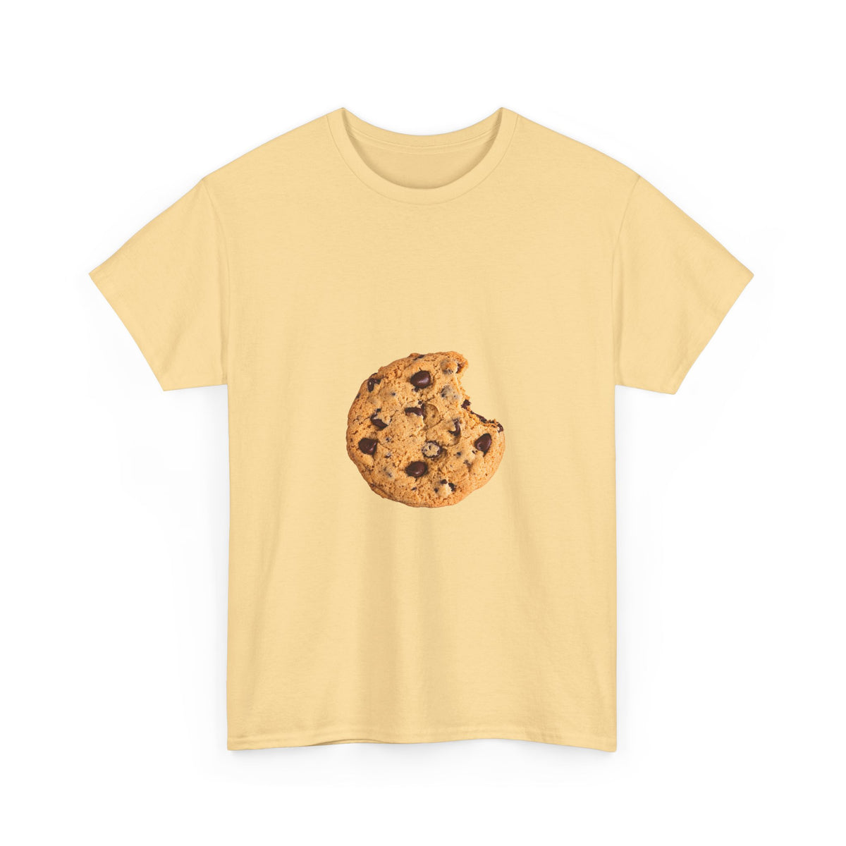 Cookie Graphic Tee — Bite Mark Chocolate Chip 100% cotton