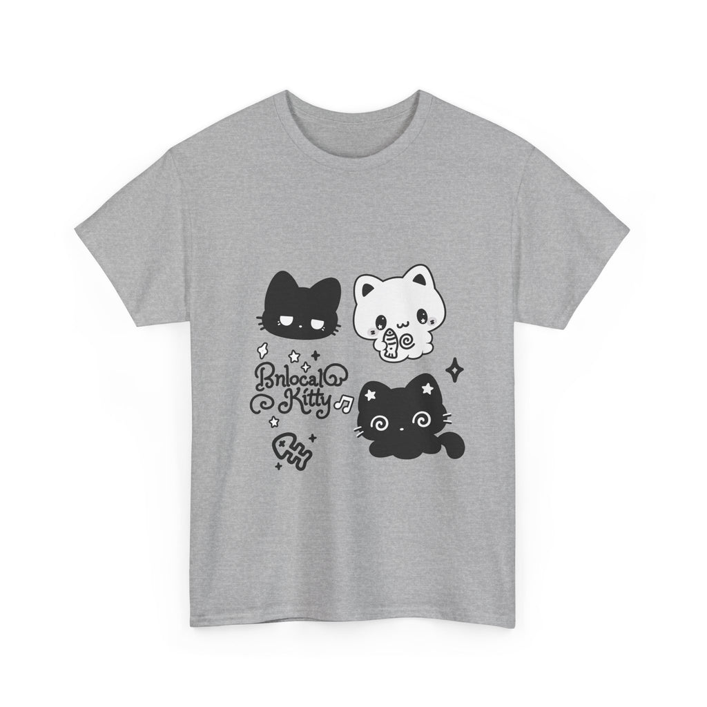 Kawaii Chibi Cats Tee - 100% cotton