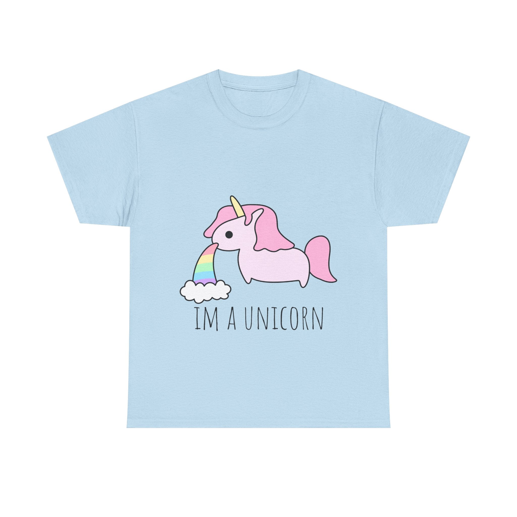 Im A Unicorn Graphic Tee - 100% cotton -,-