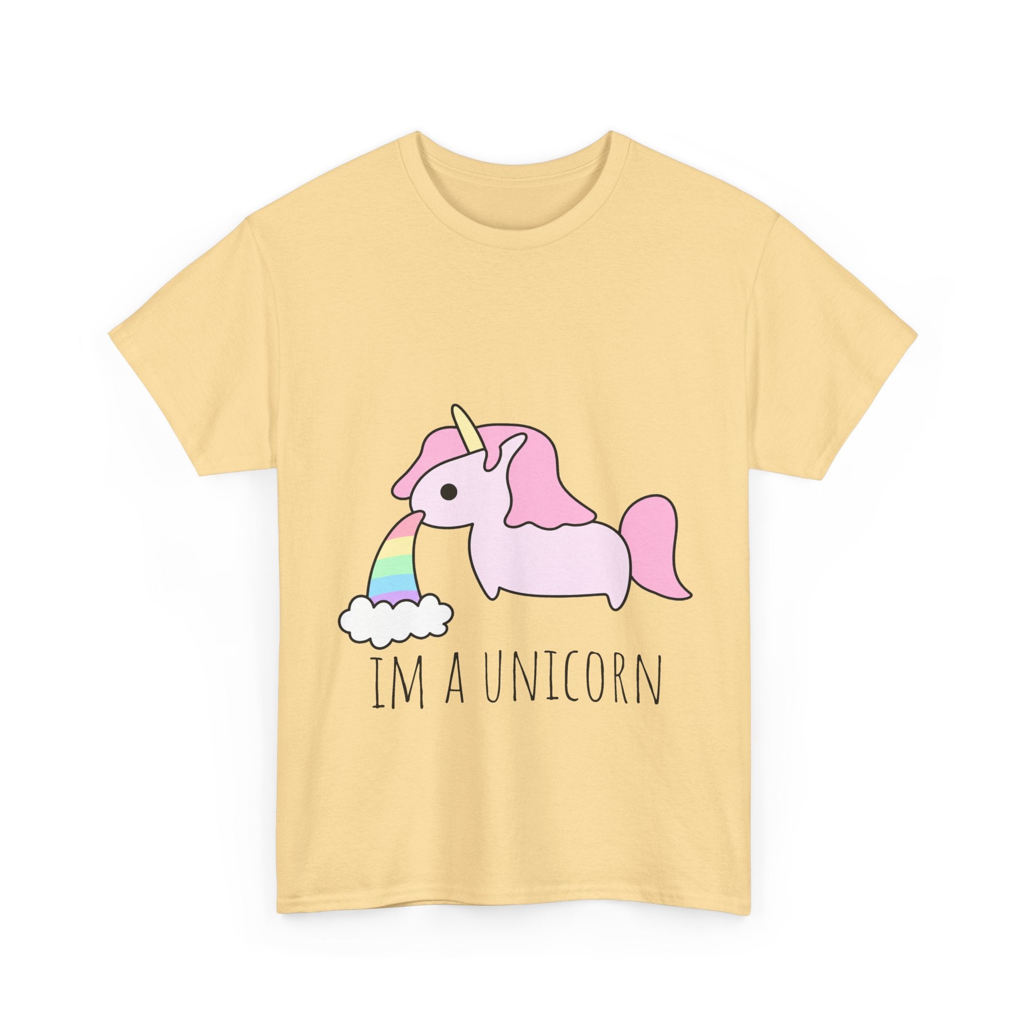 Im A Unicorn Graphic Tee - 100% cotton -,-