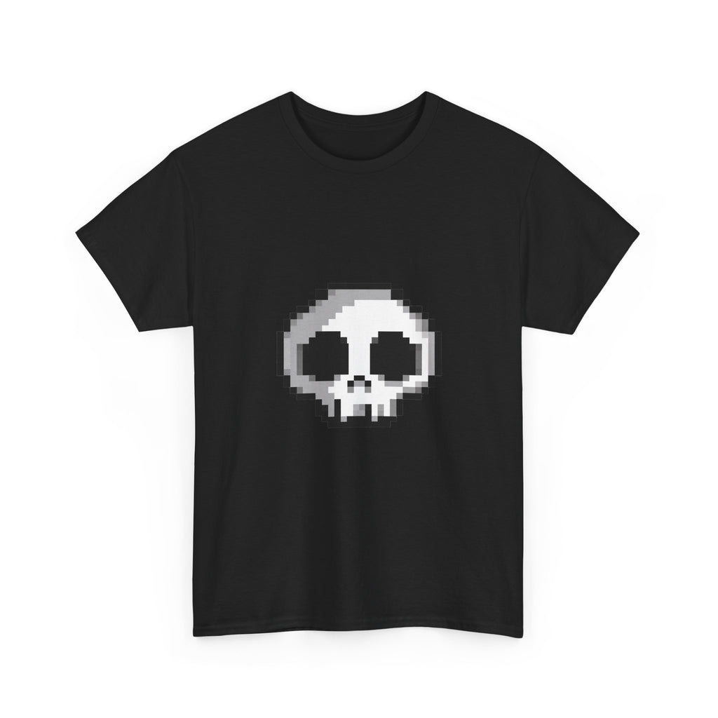 Pixel Skull Tee - 100% cotton