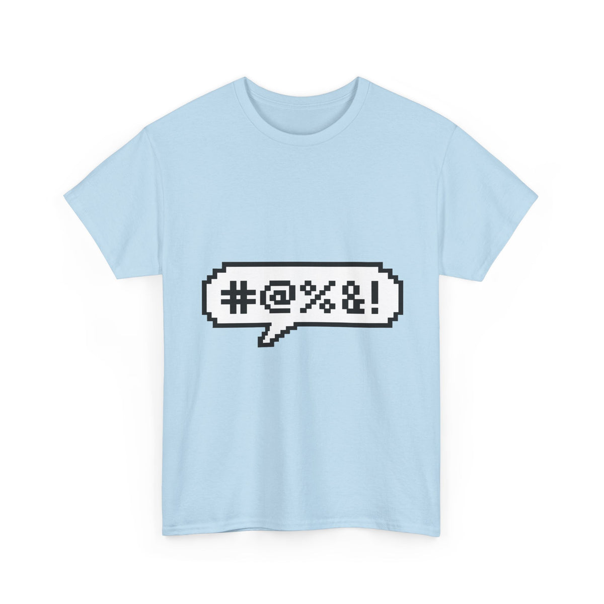 Pixel Censored Chat Tee - 100% cotton