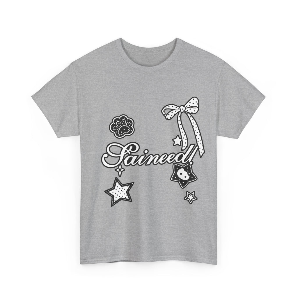 Cute Ribbon & Stars Tee - 100% cotton