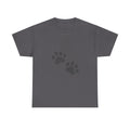 Paw Print tee 100% cotton -.-