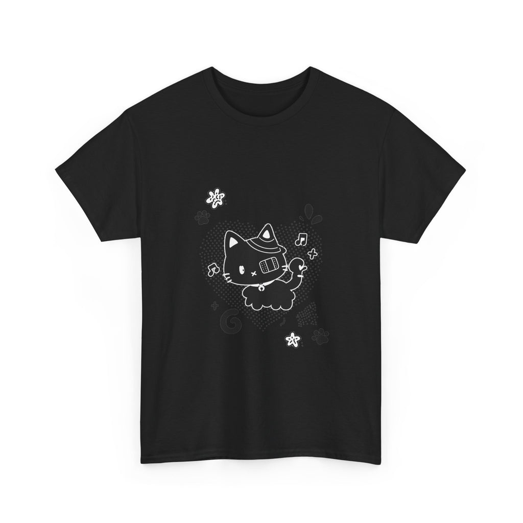 Kawaii Cat Robot Tee - 100% cotton
