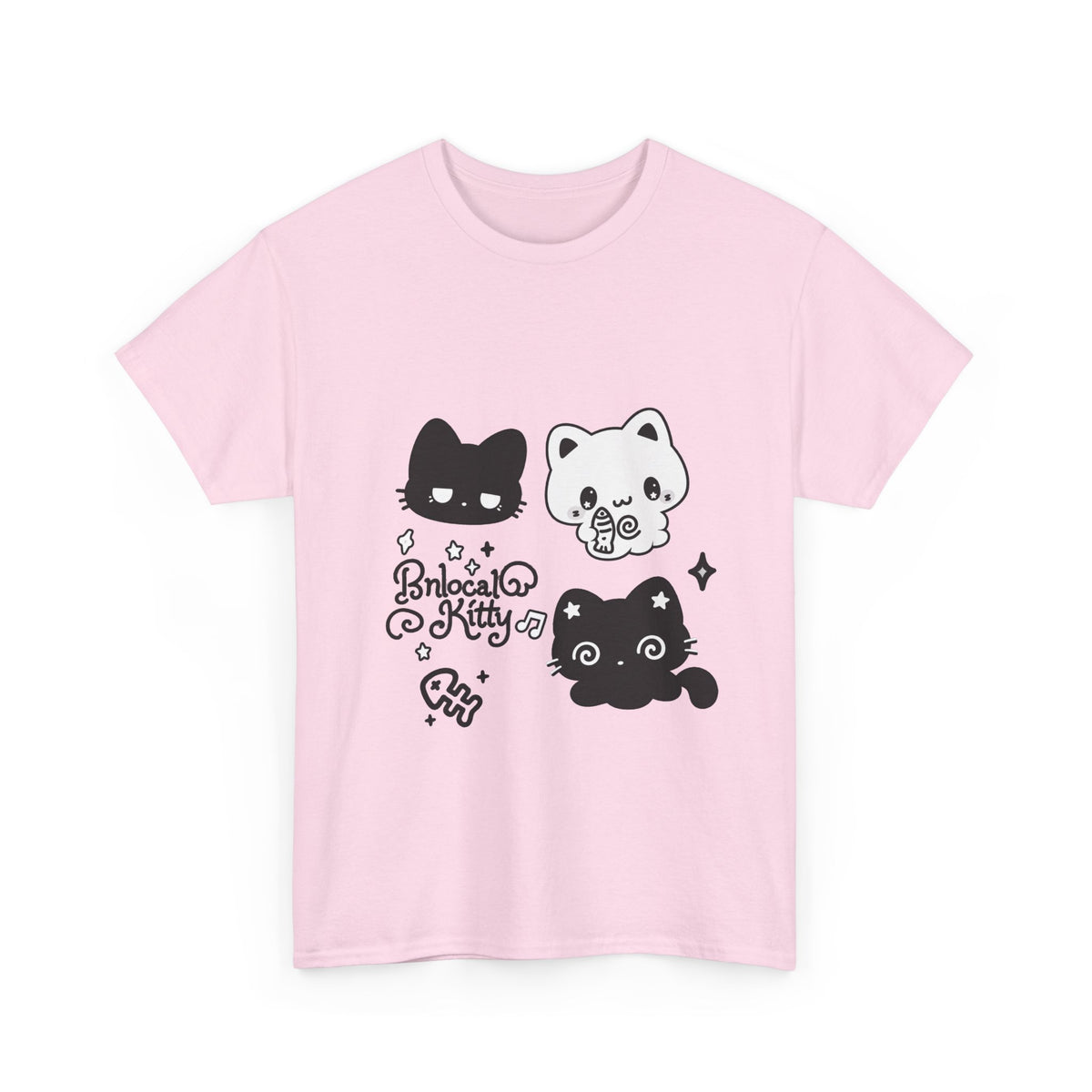 Kawaii Chibi Cats Tee - 100% cotton