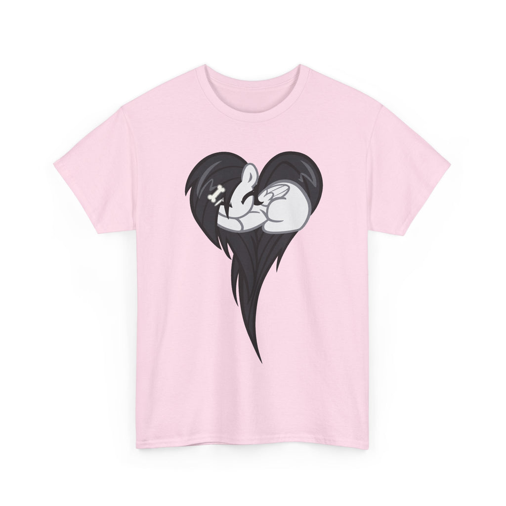pony heart shaped tee - 100% cotton -.-