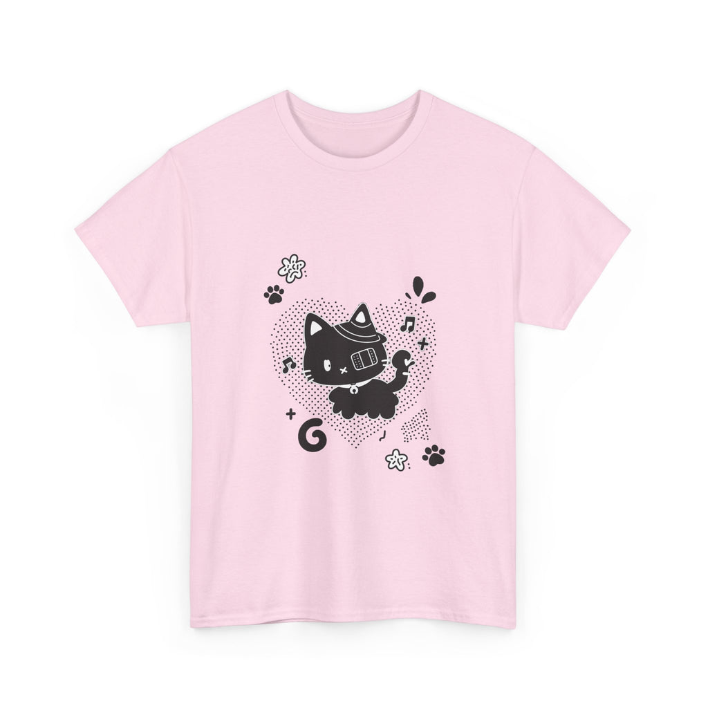 Kawaii Cat Robot Tee - 100% cotton