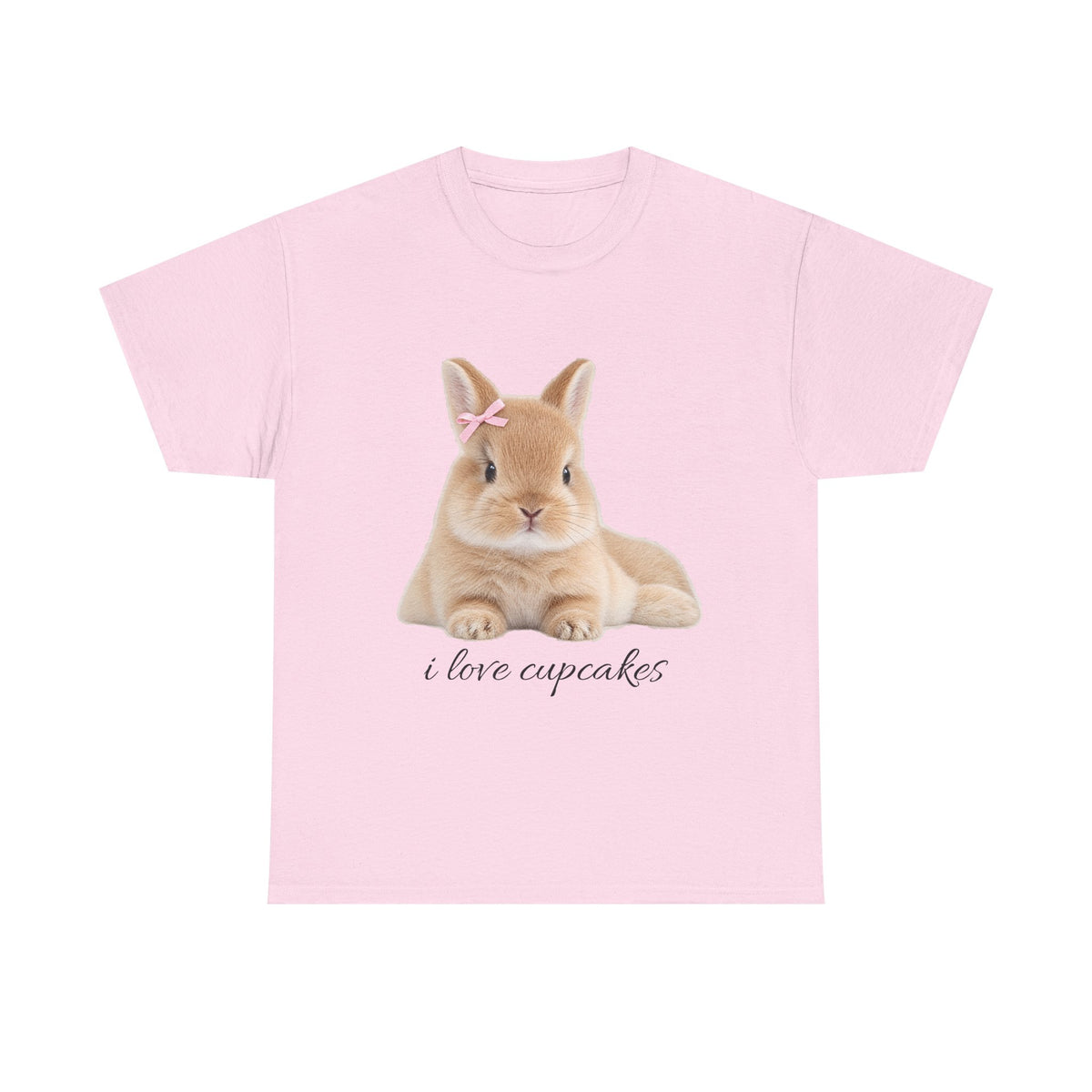 Bunni I Love Cupcakes Tee - 100% cotton