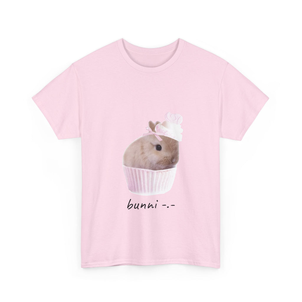 Bunni Cupcake Tee — Cute Bunny Cupcake Graphic T-Shirt