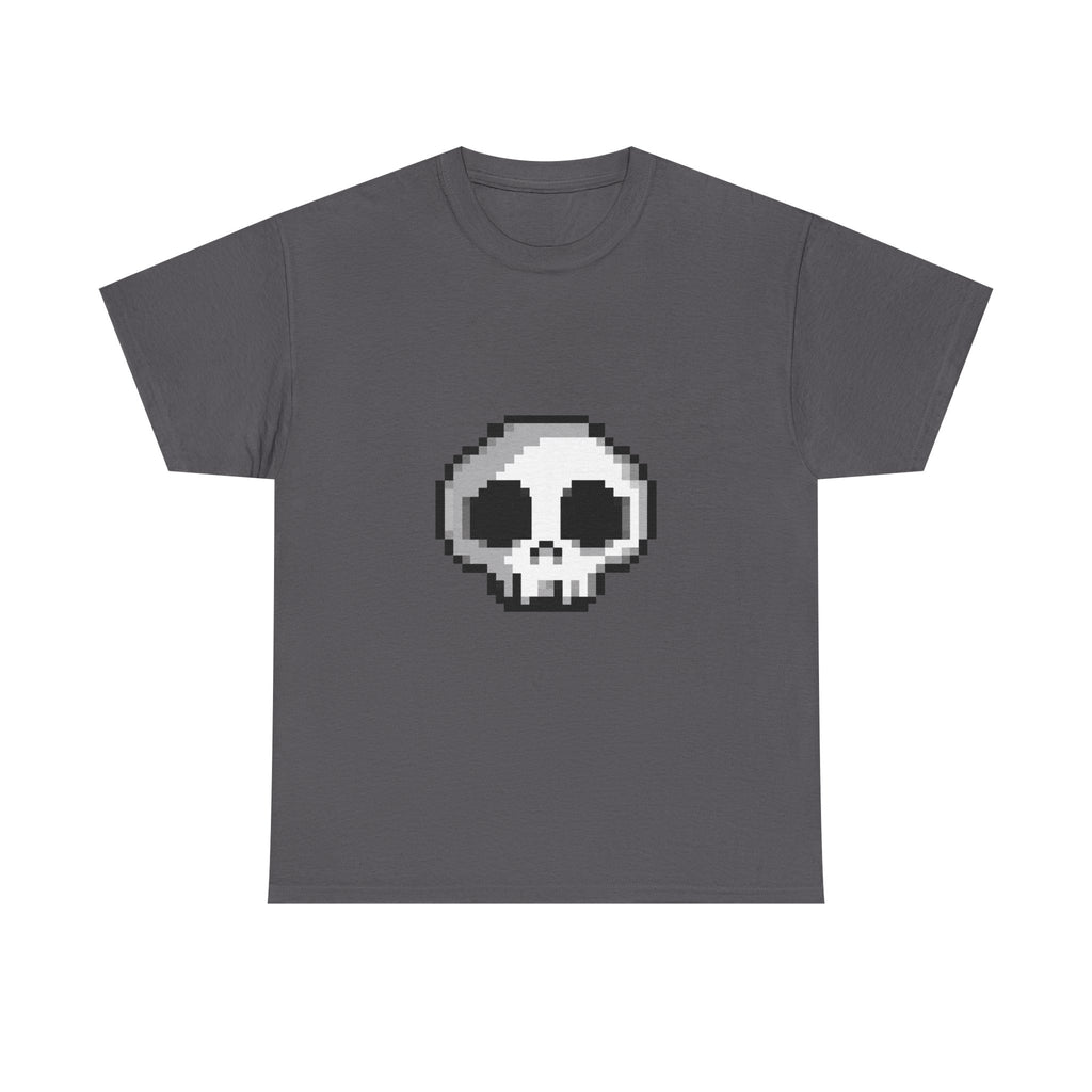 Pixel Skull Tee - 100% cotton