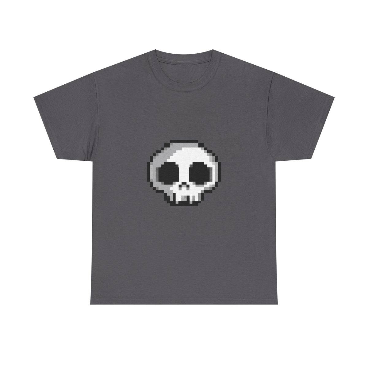 Pixel Skull Tee - 100% cotton