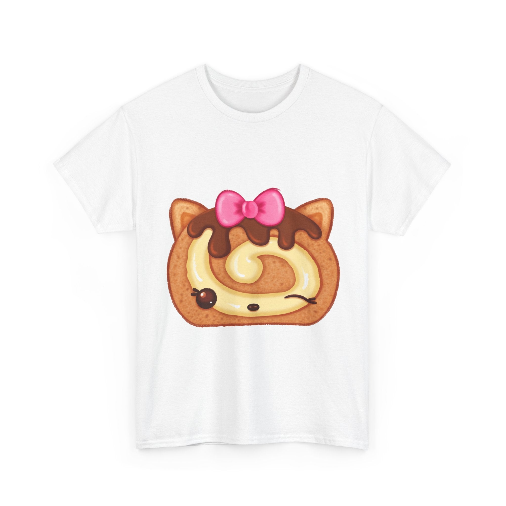 cute dessert swirl tee - 100% cotton