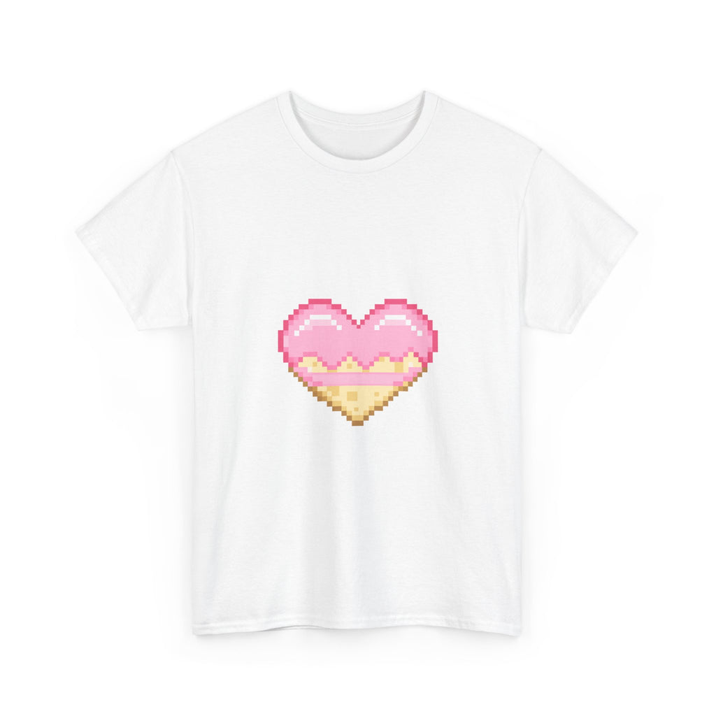 Pixel Heart Tee – 100% cotton