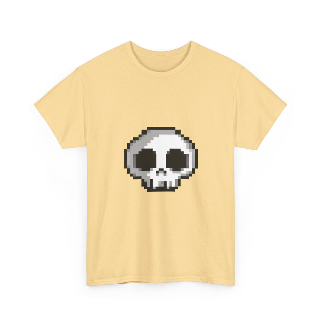Pixel Skull Tee - 100% cotton