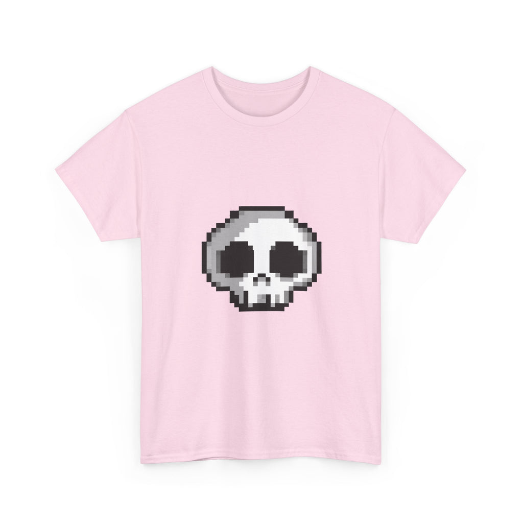 Pixel Skull Tee - 100% cotton