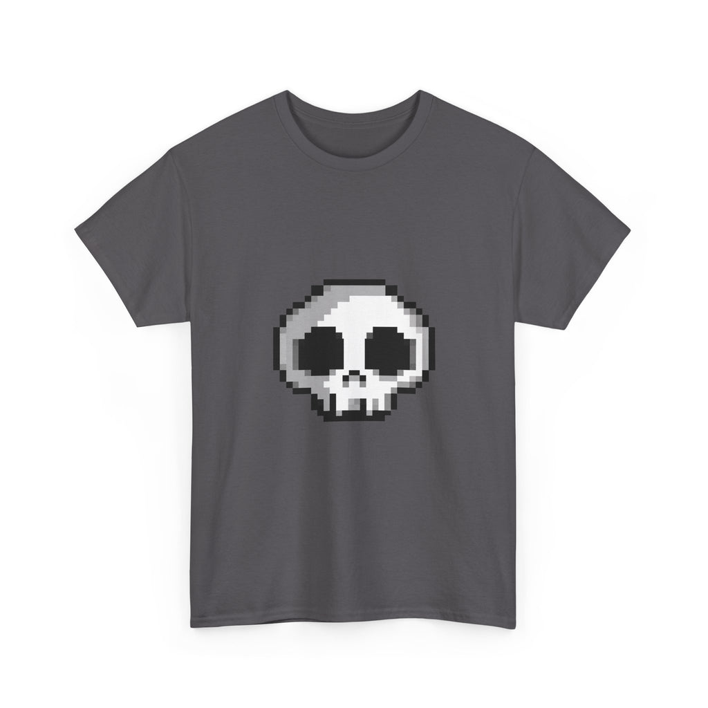 Pixel Skull Tee - 100% cotton