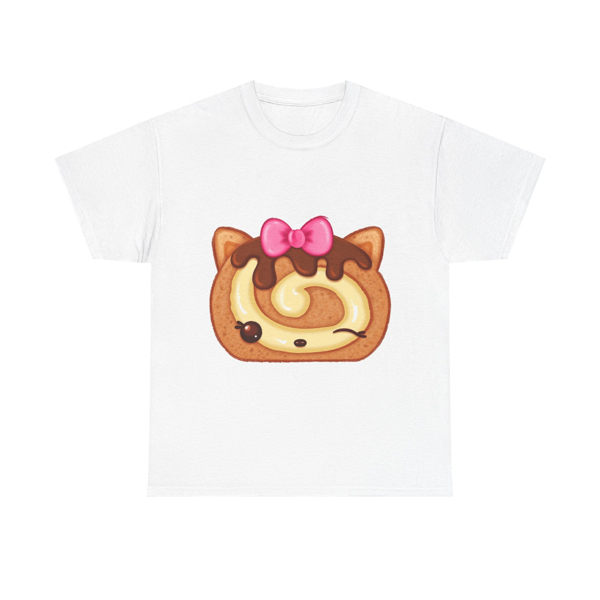 cute dessert swirl tee - 100% cotton
