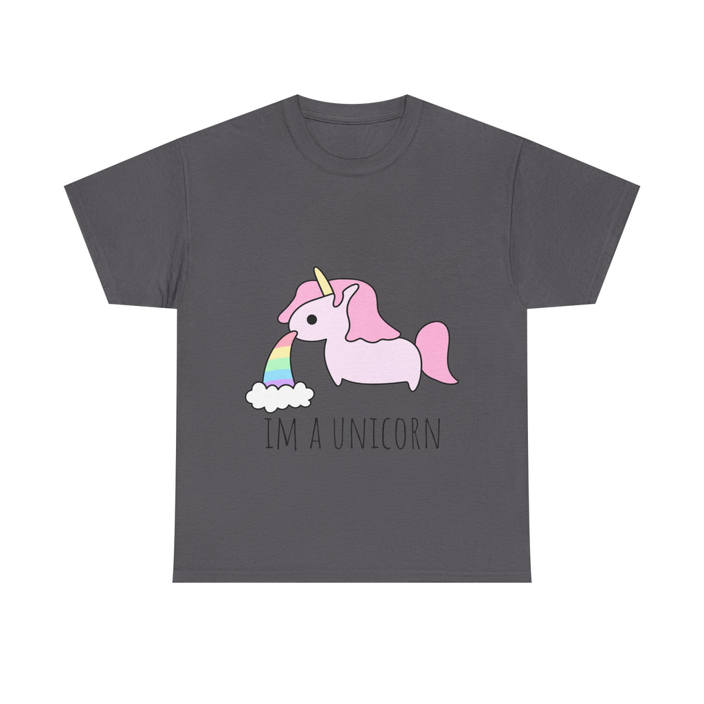 Im A Unicorn Graphic Tee - 100% cotton -,-