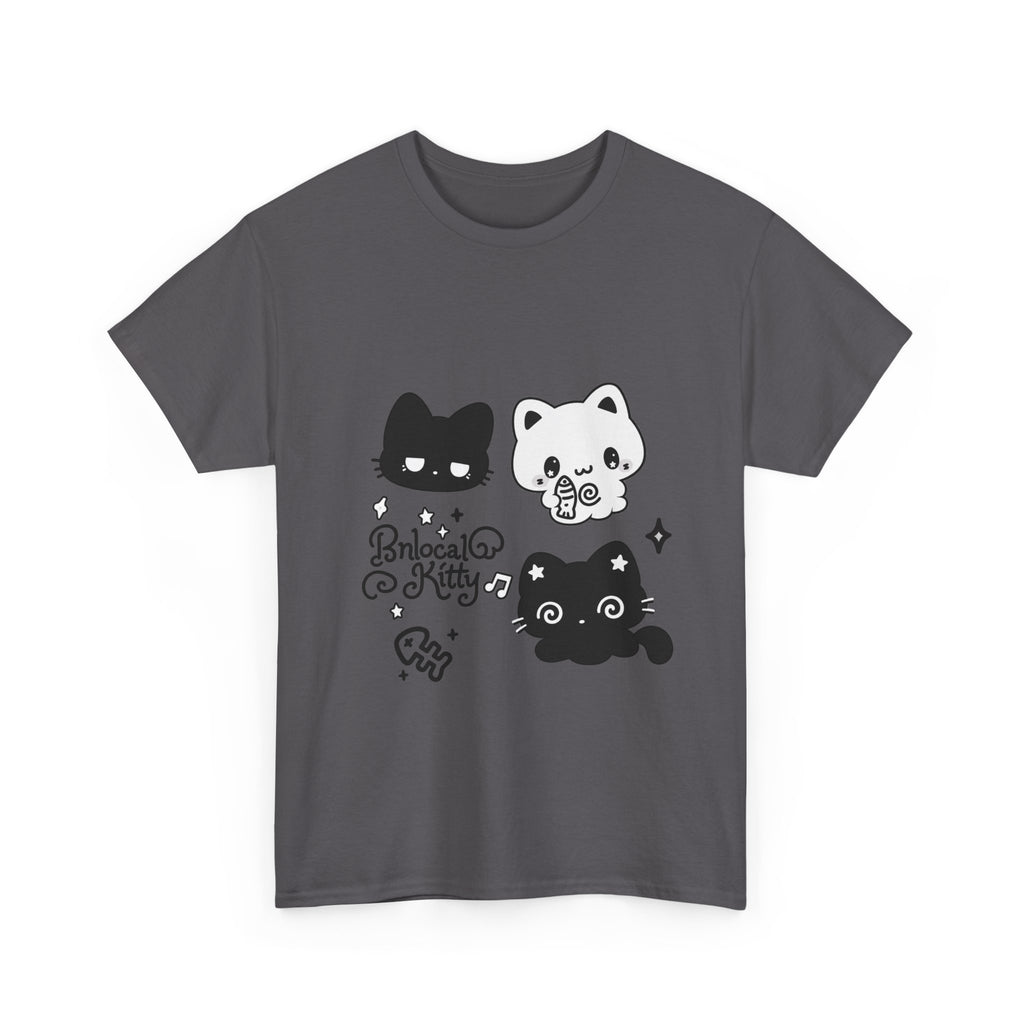 Kawaii Chibi Cats Tee - 100% cotton