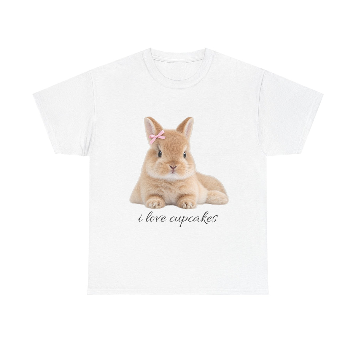 Bunni I Love Cupcakes Tee - 100% cotton
