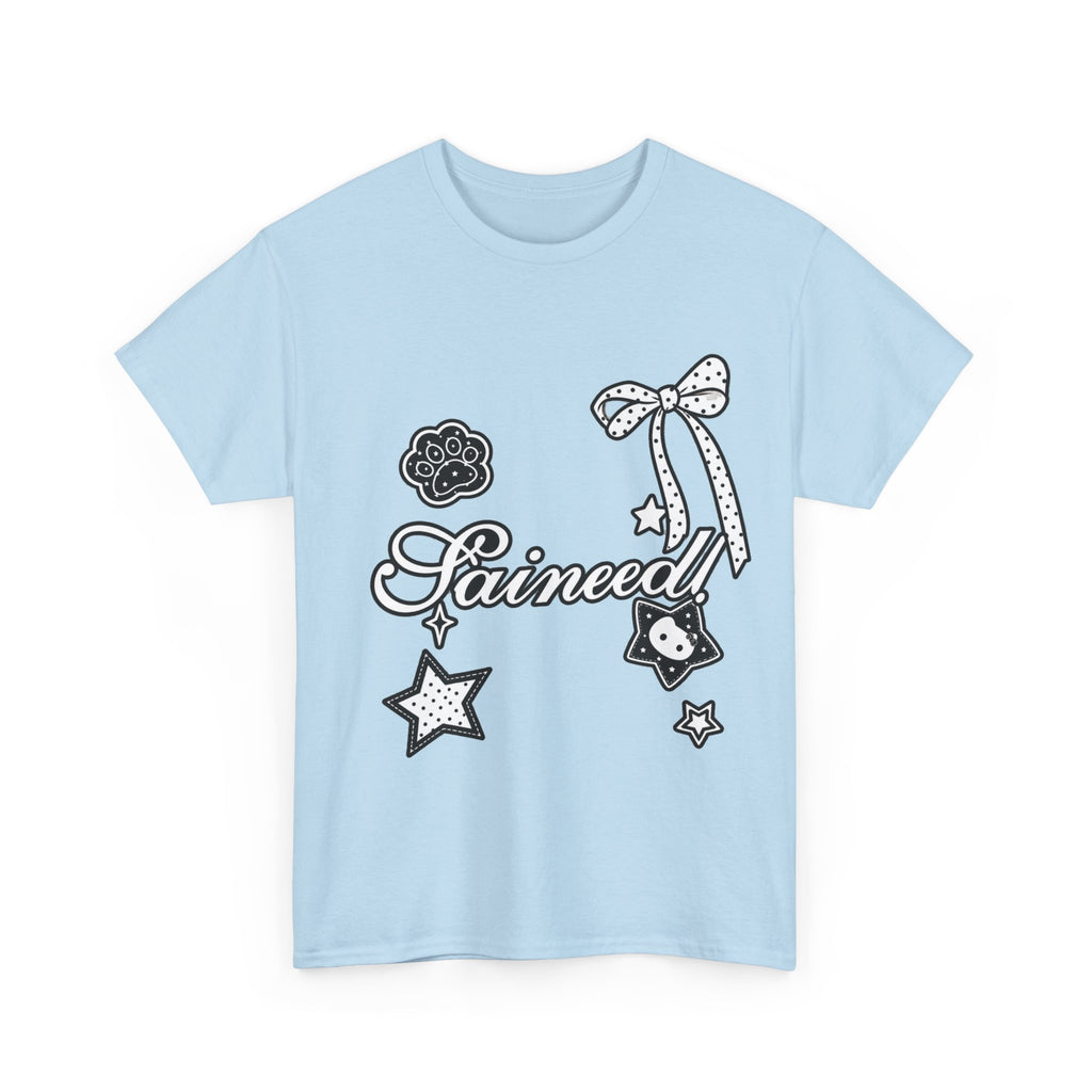 Cute Ribbon & Stars Tee - 100% cotton