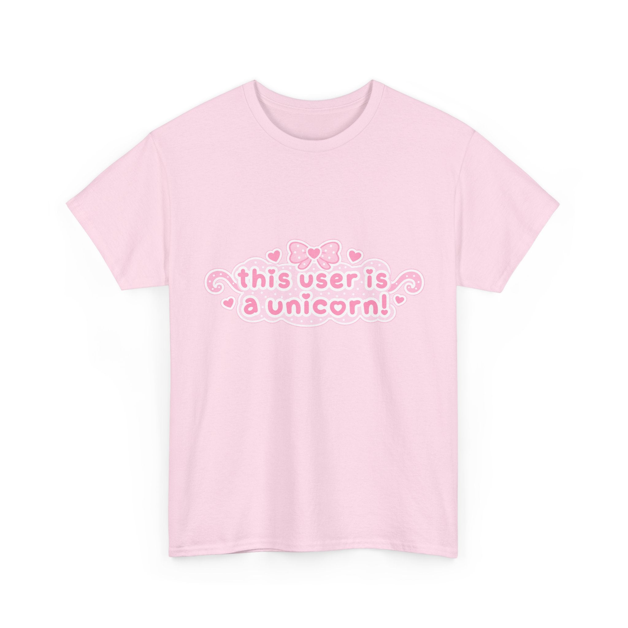 This User Is a Unicorn Tee – 100% cotton