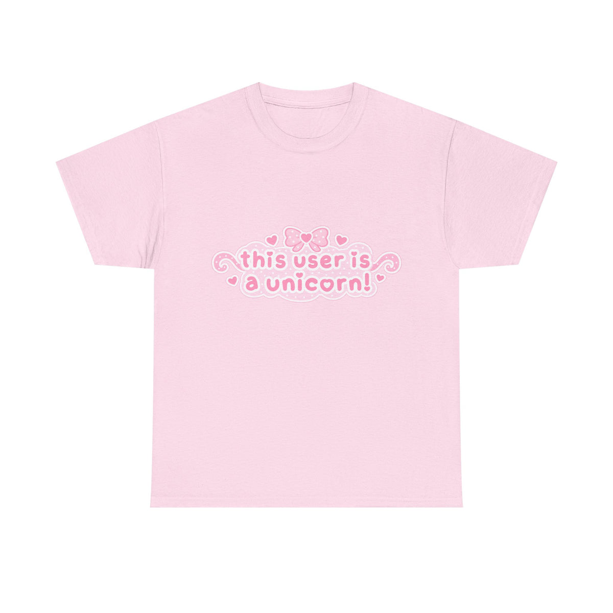 This User Is a Unicorn Tee – 100% cotton