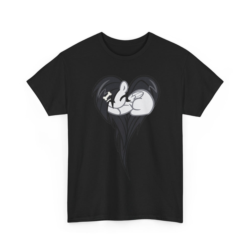 pony heart shaped tee - 100% cotton -.-