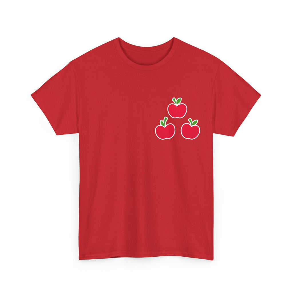 T-Shirt — Cute Trio Apples Graphic Tee