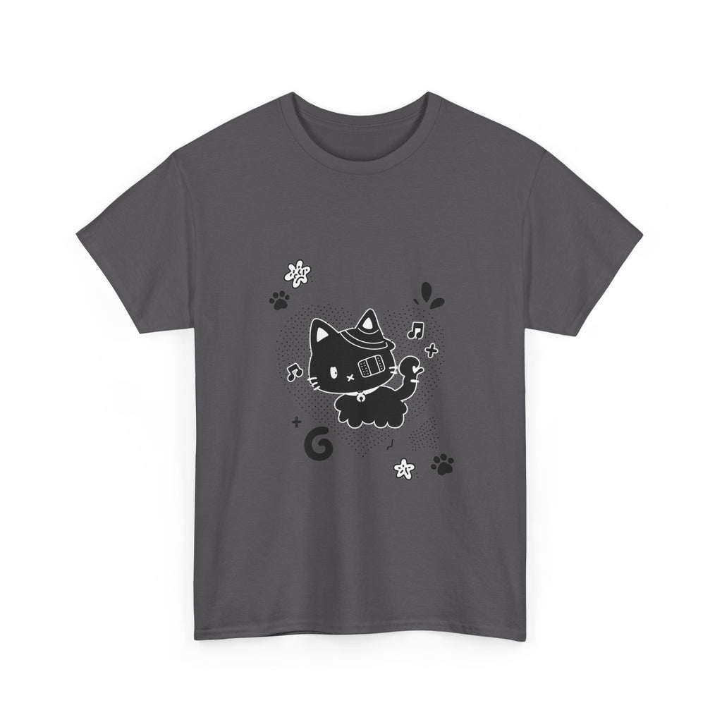 Kawaii Cat Robot Tee - 100% cotton