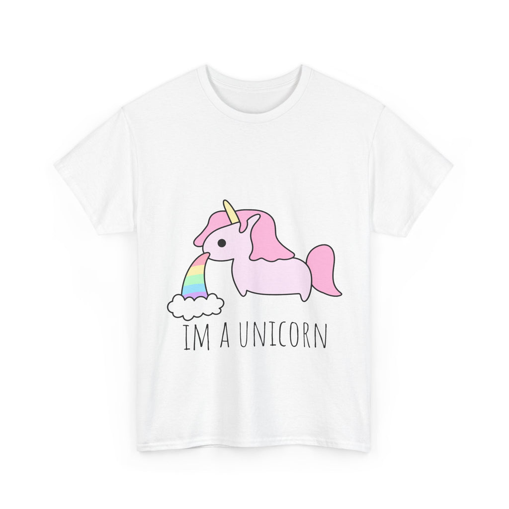 Im A Unicorn Graphic Tee - 100% cotton -,-