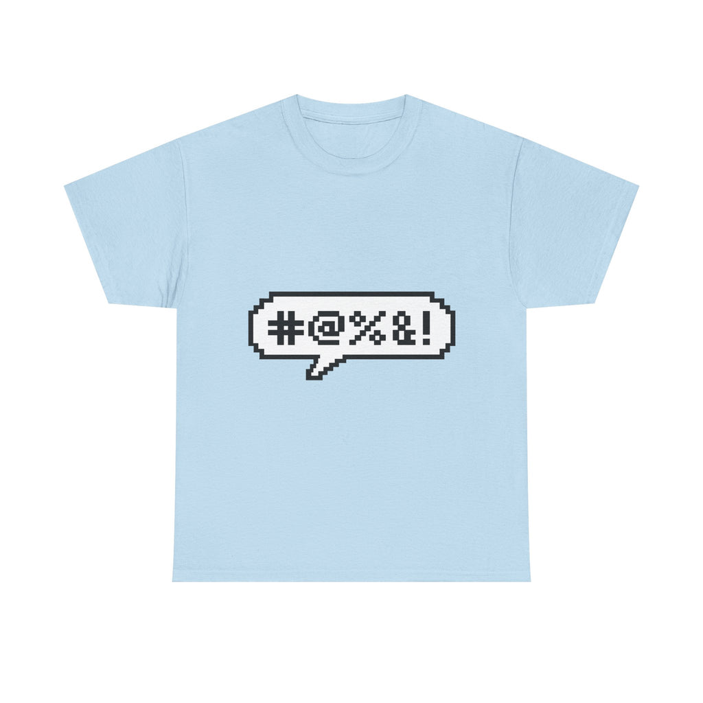 Pixel Censored Chat Tee - 100% cotton