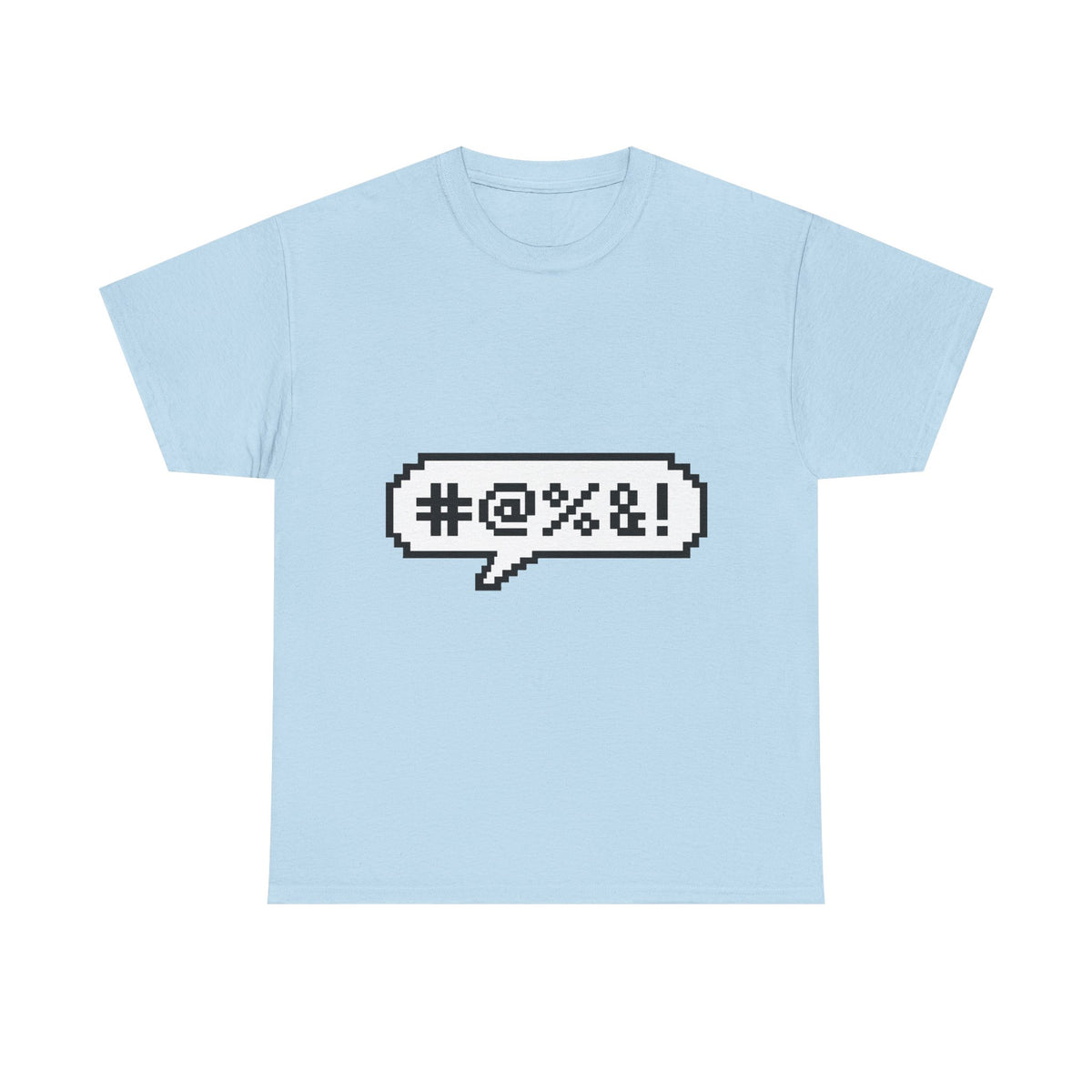 Pixel Censored Chat Tee - 100% cotton