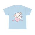 Cute Puppy Heart Tee - 100% COTTON