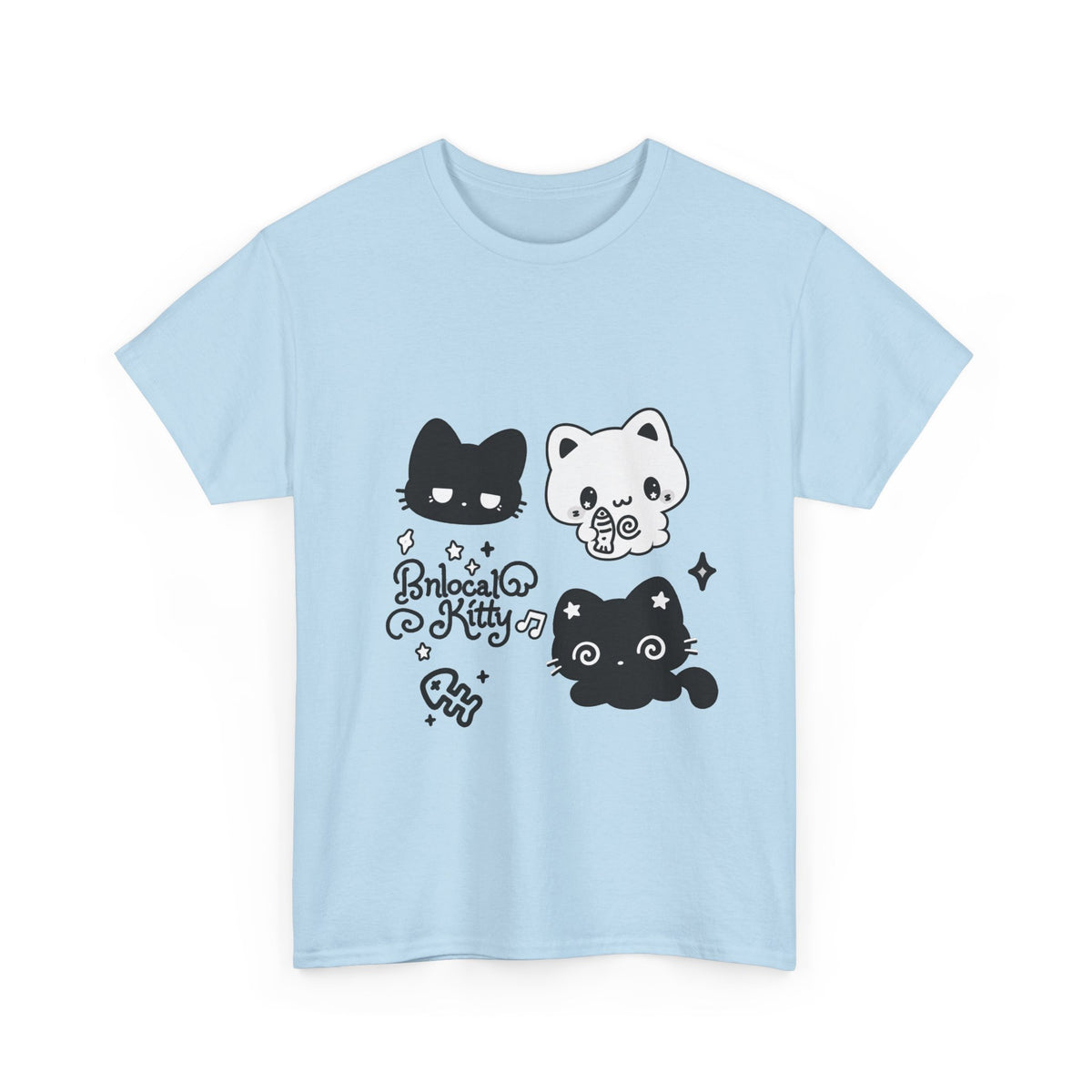 Kawaii Chibi Cats Tee - 100% cotton