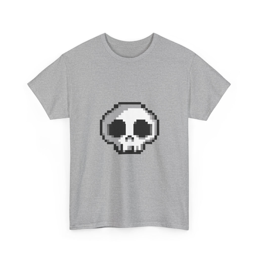 Pixel Skull Tee - 100% cotton