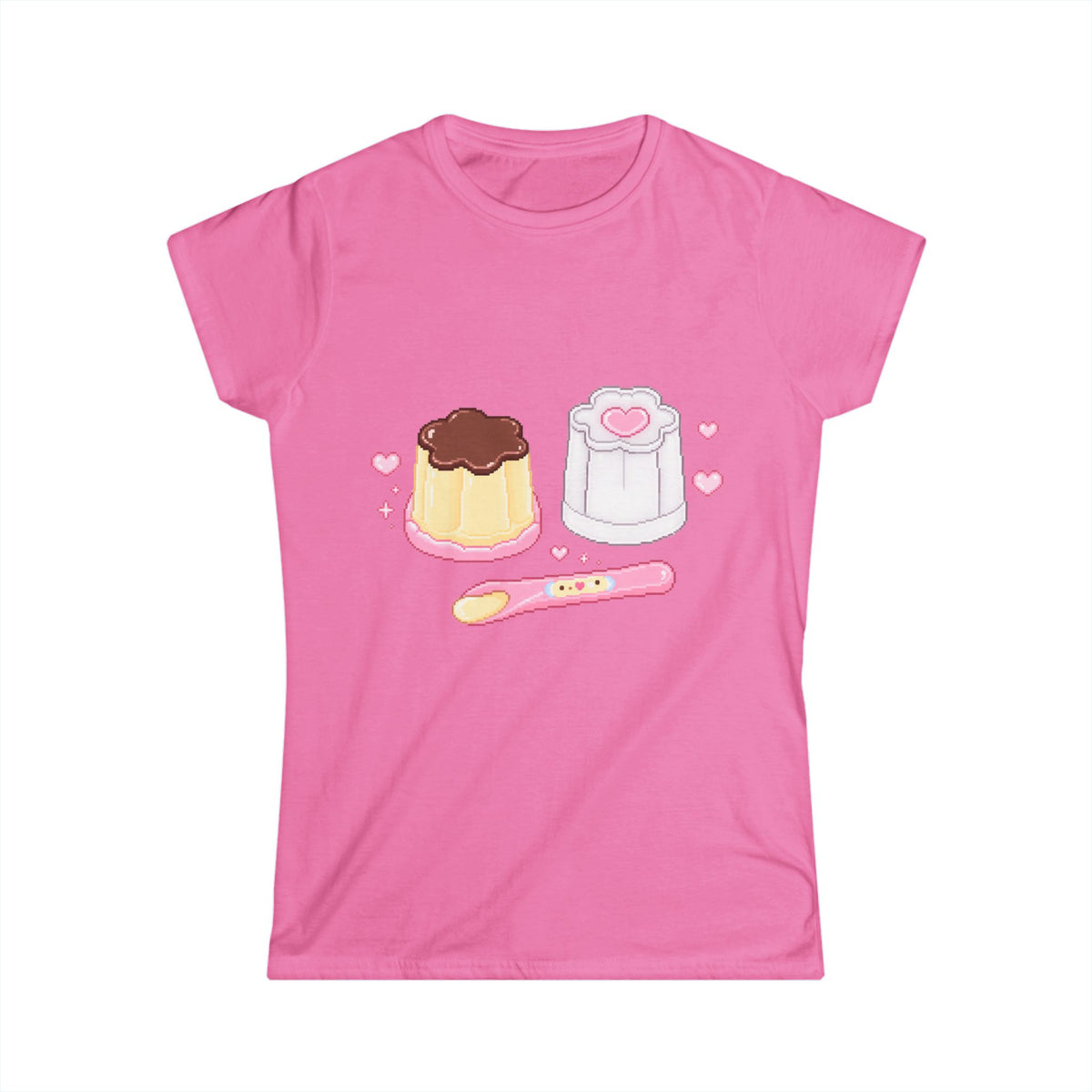 Pudding Cotton Tee -.- 🍮semi-fitted