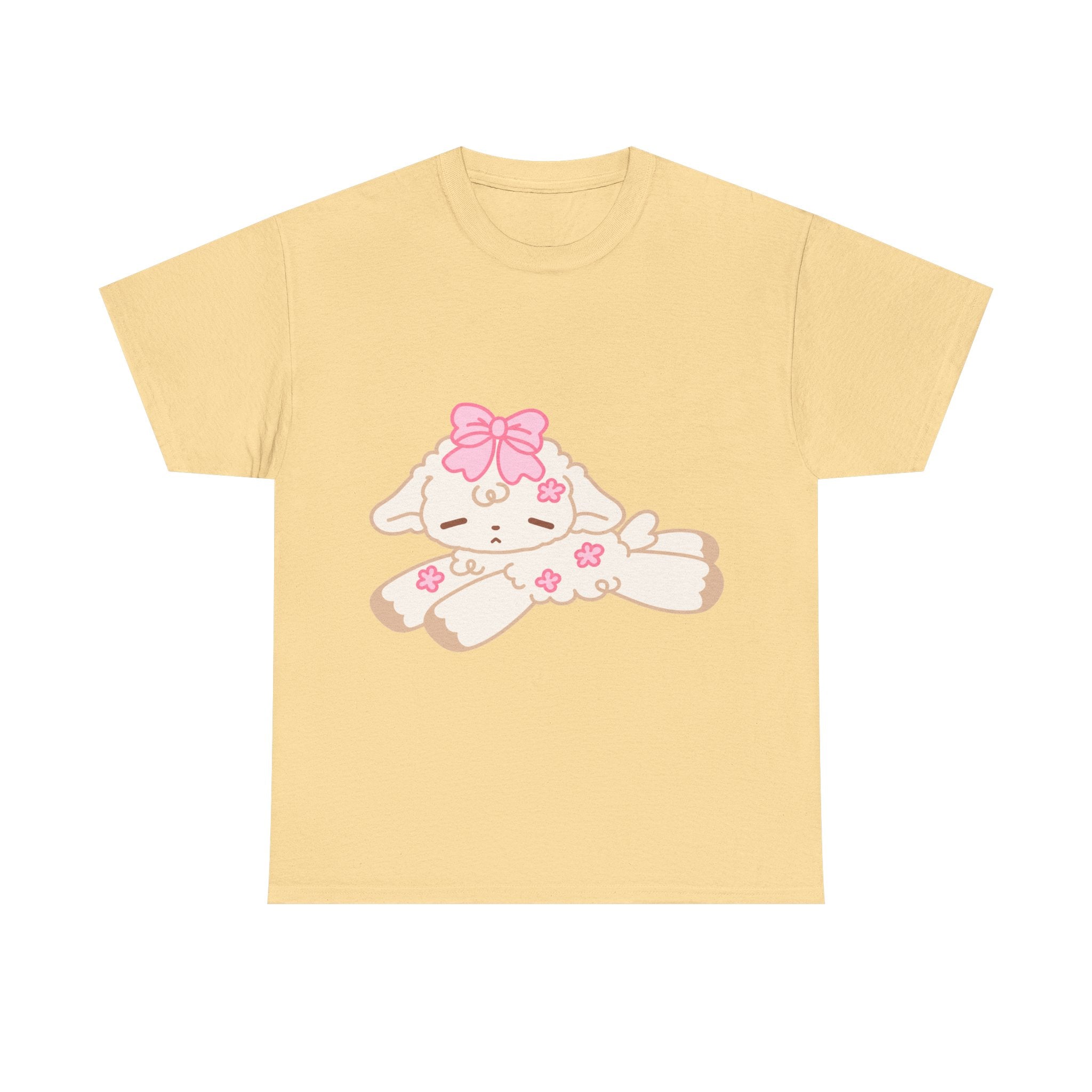 Cute Pastel Lamb -- Cotton Cute Graphic Tee